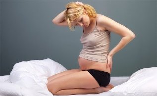 skausmas, kai nėštumo